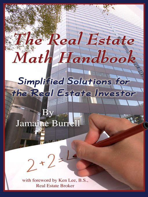 Title details for The Real Estate Math Handbook by Jamaine Burrell - Available